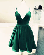 Load image into Gallery viewer, Green Prom Short Dresses
