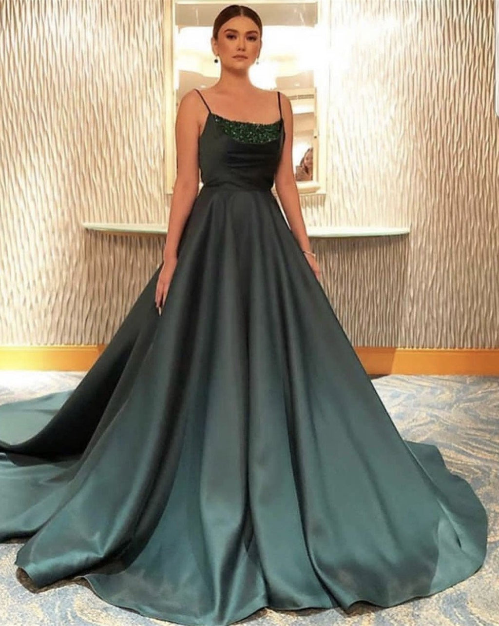 Dark-Green-Prom-Dresses-Ball-Gowns