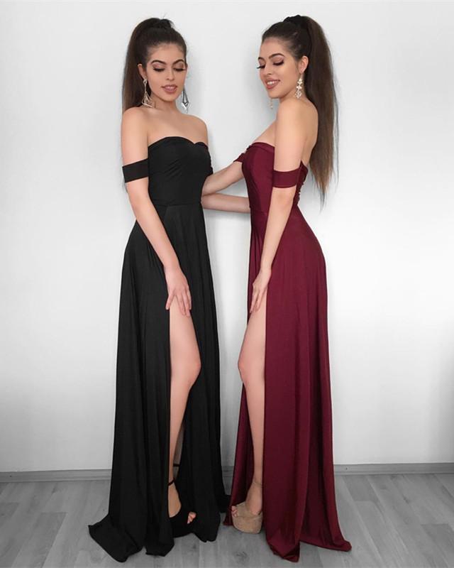 black-bridesmaid-dresses