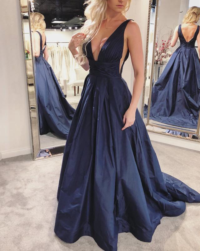 Navy-Blue-Ball-Gowns